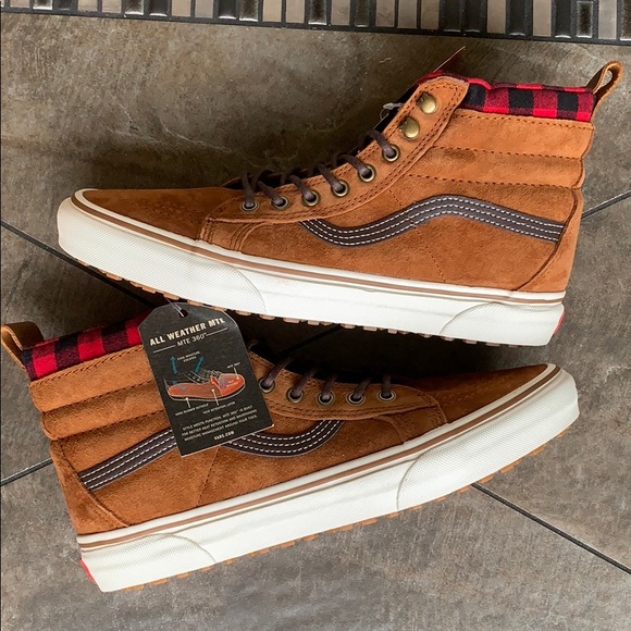 •• VANS Sk8-Hi Mte Glazed Ginger/Marshmallow men’s - Picture 9 of 16